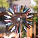 Metal Wind Spinner: Aurora Duett (202 x 59 cm)