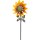 Metal Wind Spinner: Golden Sunflower (131 x 32 cm)