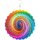 Metall Hängewindspiel 3D Color Swirl